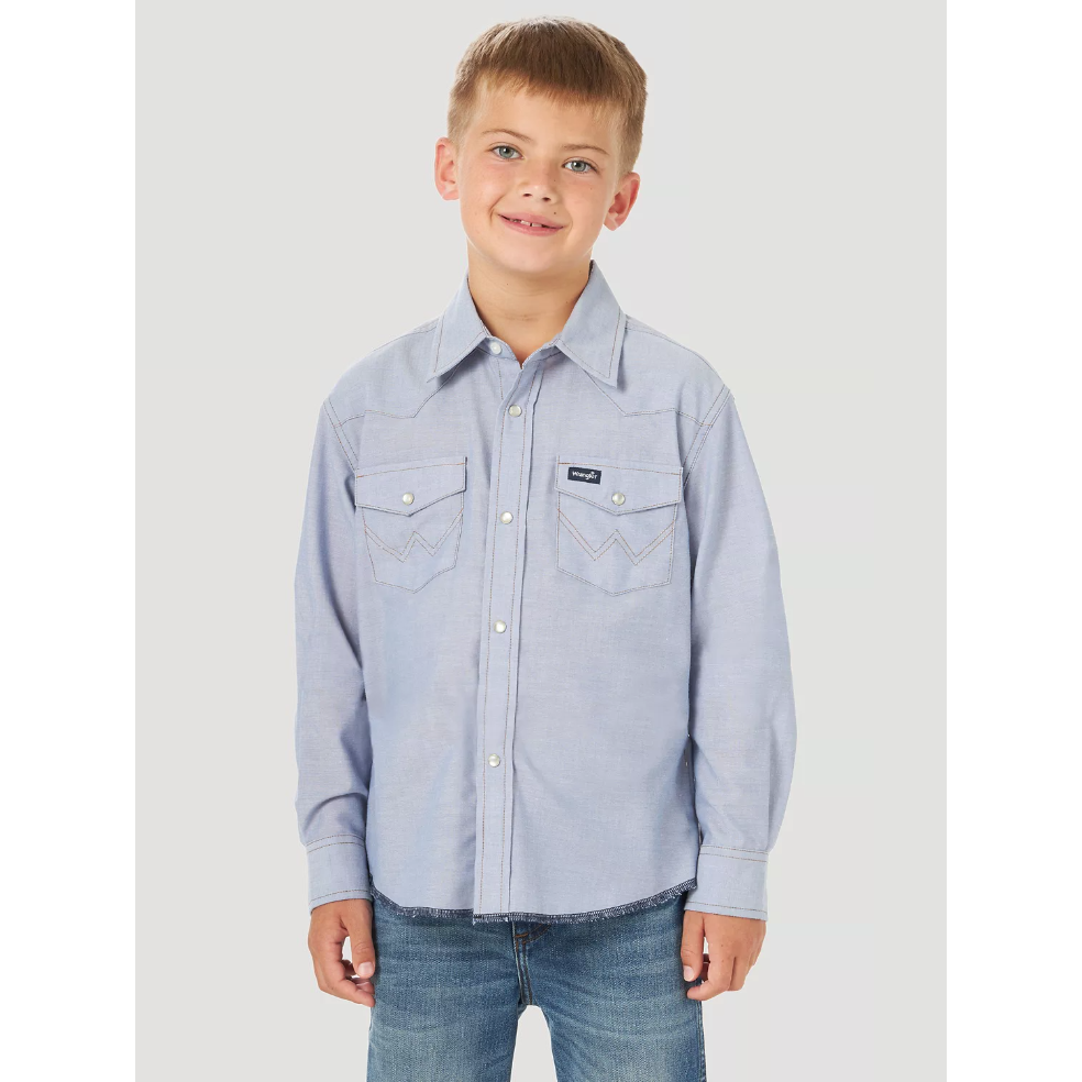 Wrangler Kids Chambray Shirt