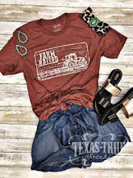 Texas True Threads Clay Farm Raised Tee – Western Edge, Ltd.