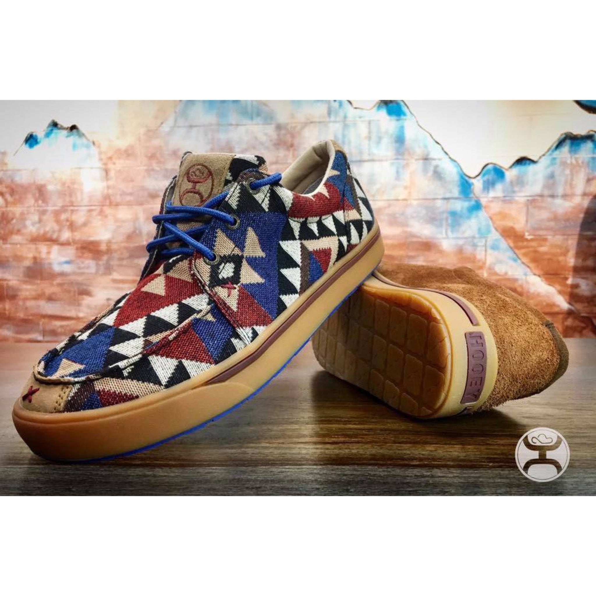 Hooey by Twisted X Aztec Canvas Shoes 