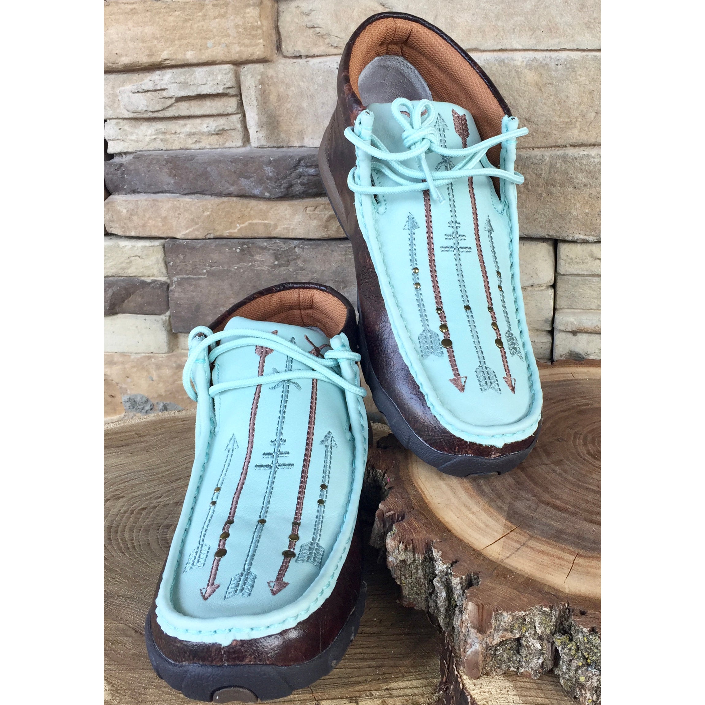 teal twisted x shoes