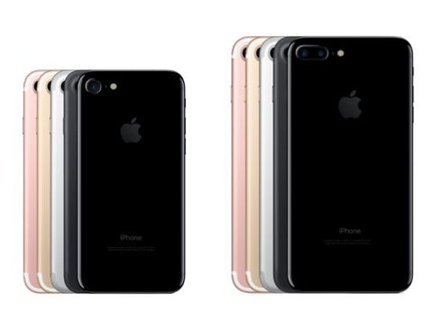 Apple iPhone 7 & 7 Plus rose gold, gold, silver, black, jet black