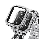 Anhem rhinestone apple watch case