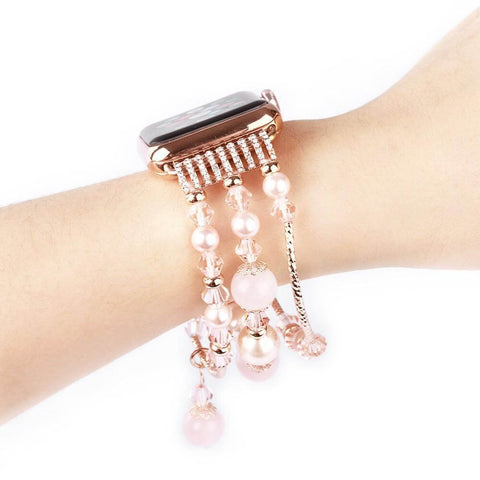 anhem apple watch agate bead bracelet