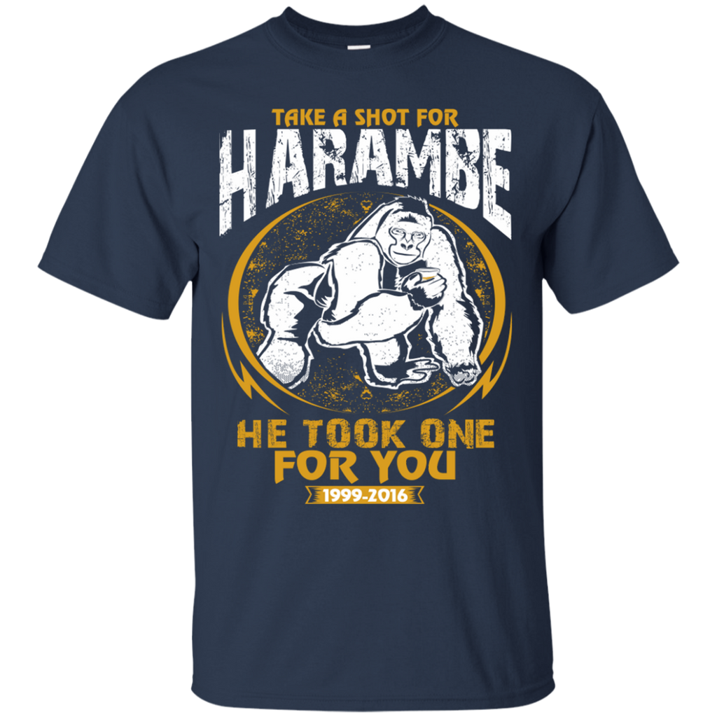 take a shot for harambe shirt
