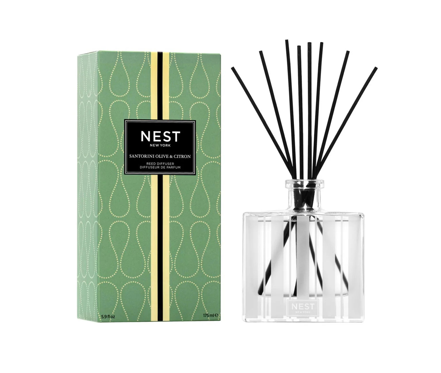 Nest - Santorini Olive & CItron Reed Diffuser