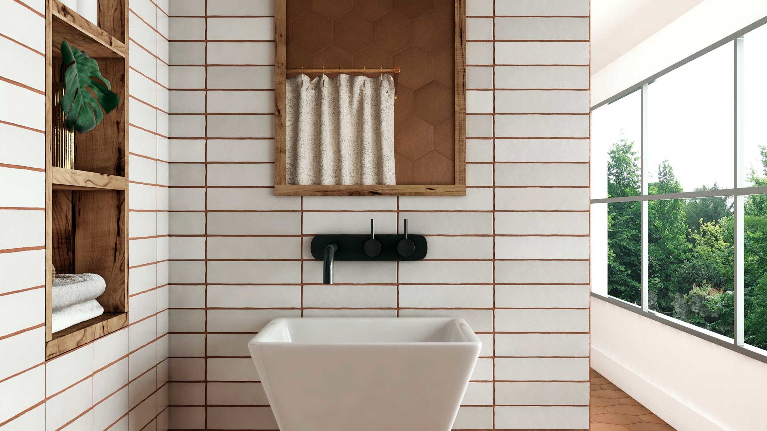 Marazzi Classentino Marble CT37 Corinth Beige & Imperial Brown Mosaic —  Stone & Tile Shoppe, Inc.