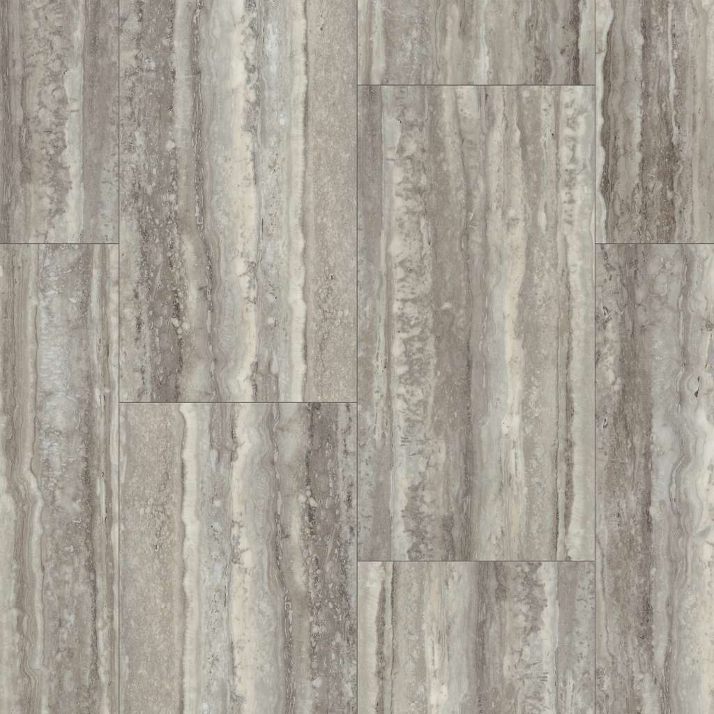 Shaw Paragon Tile Plus 05135 Basalt ScufResist Vinyl Tile — Stone