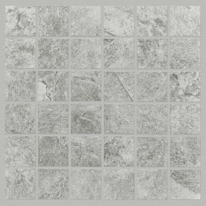 Shaw Crown 00500 Grey Light Textured Porcelain Mosaic | Lowest Price ...