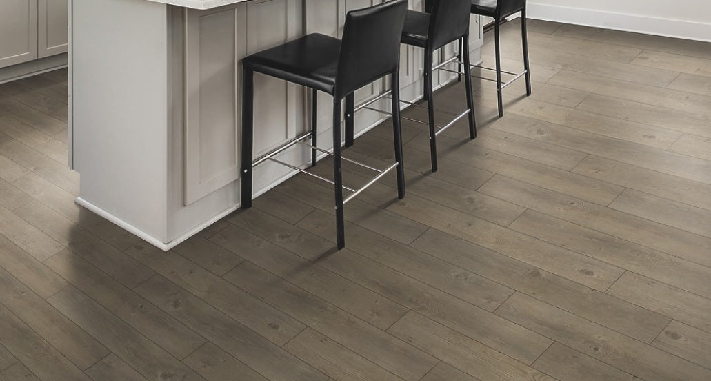 Mohawk Batavia Smokey Grey Luxury Vinyl Plank