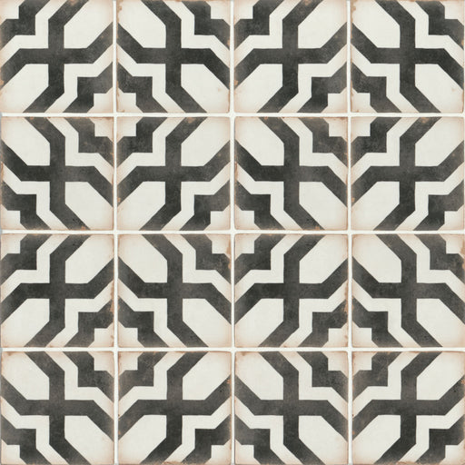 Patterned Tiles: Porcelain and Encaustic Cement