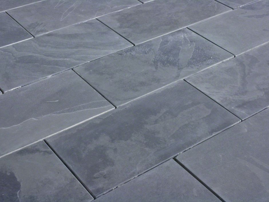 black slate tile