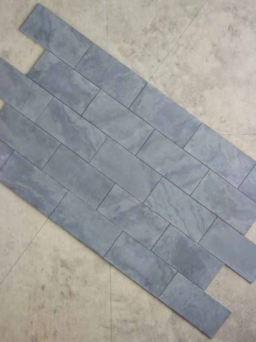 Thunder Black Honed Slate Tile