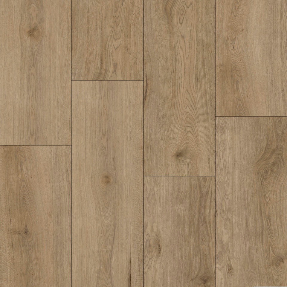 Luxury Vinyl Prime Waterproof Flooring Pearly White - Oak