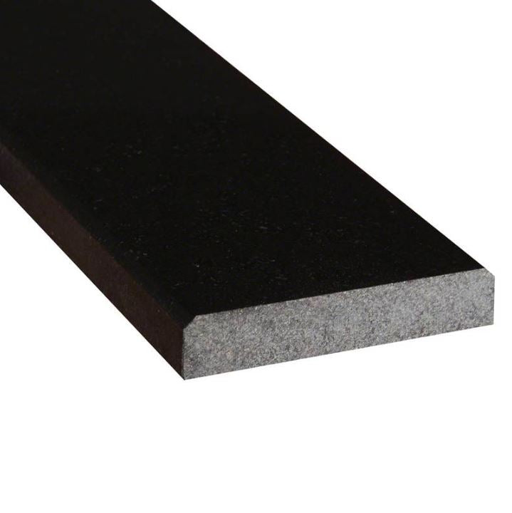 Absolute Black Granite Tile - Honed