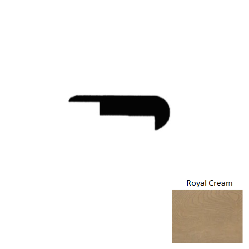 Republic Clare Valley Royal Cream Aluminum Oxide Stair Nose Lowest