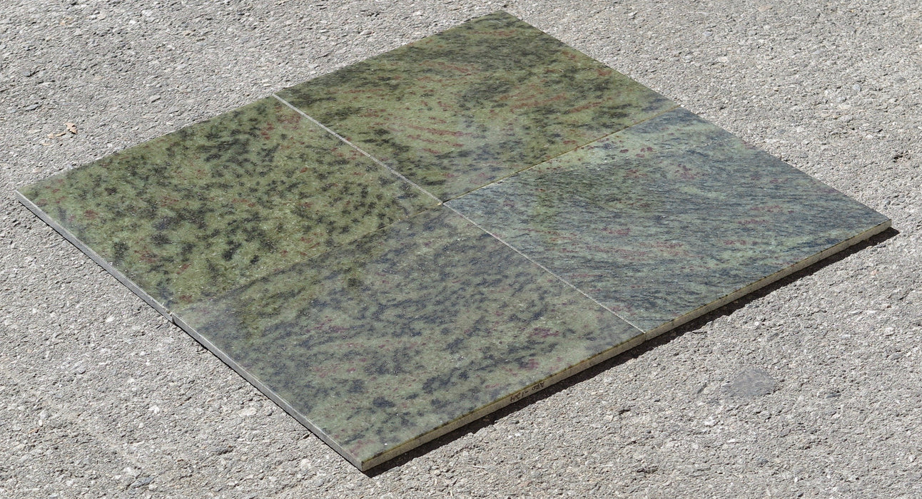 Tropical Green Granite Tile Polished Stone Tile Shoppe