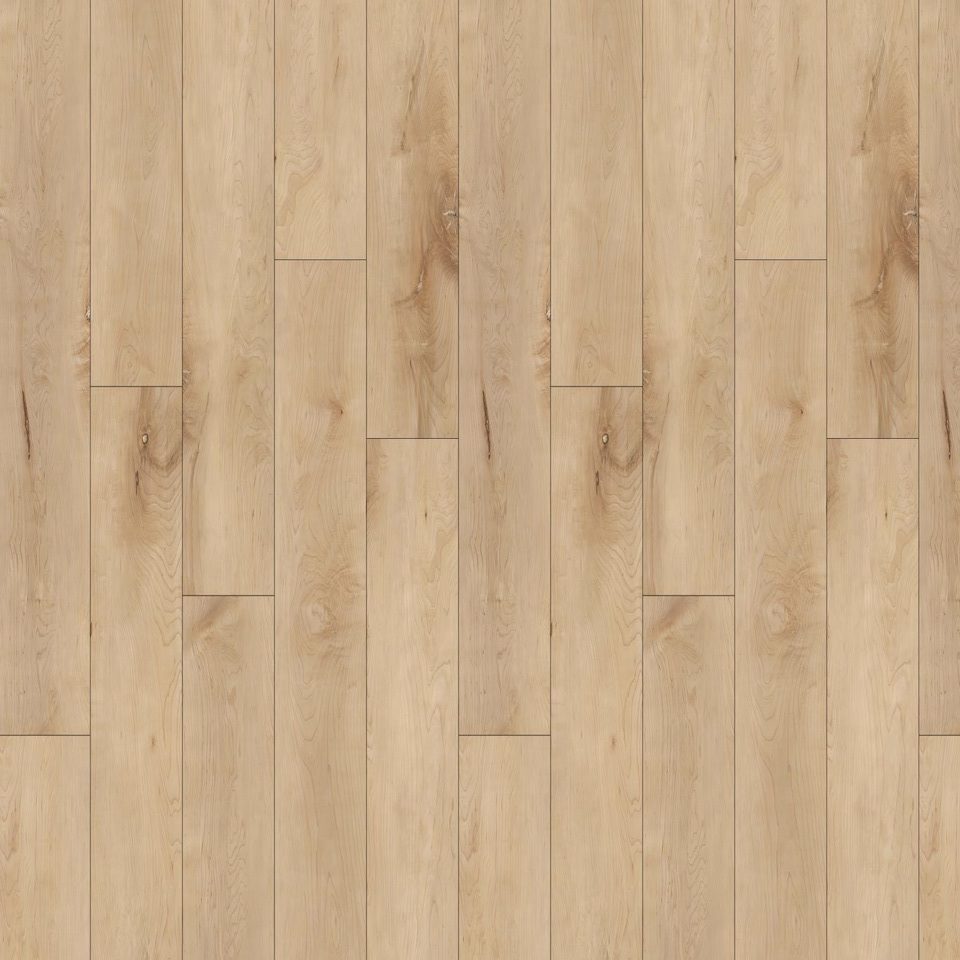 Luxury Vinyl Prime Waterproof Flooring Pearly White - Oak