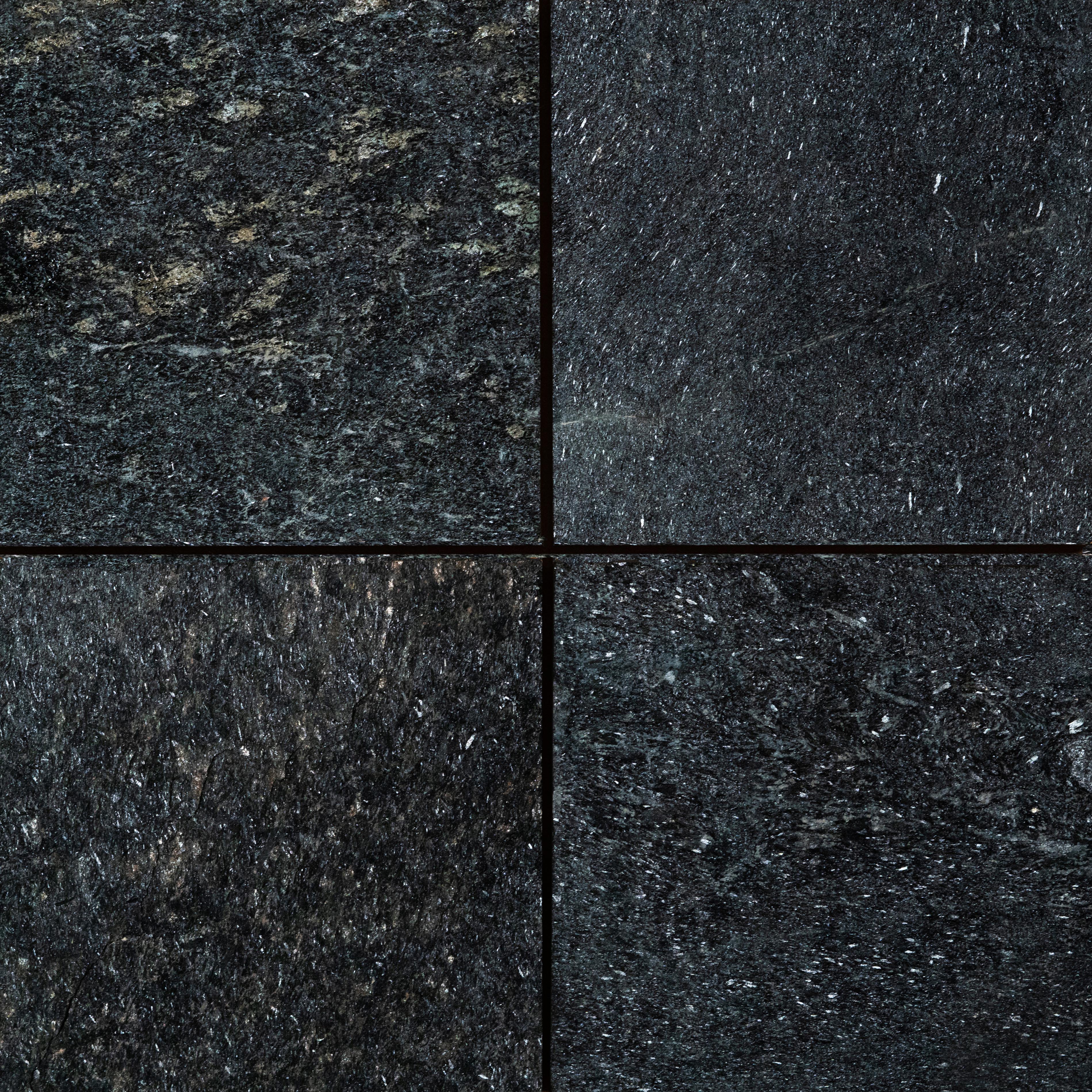 black stone tile texture