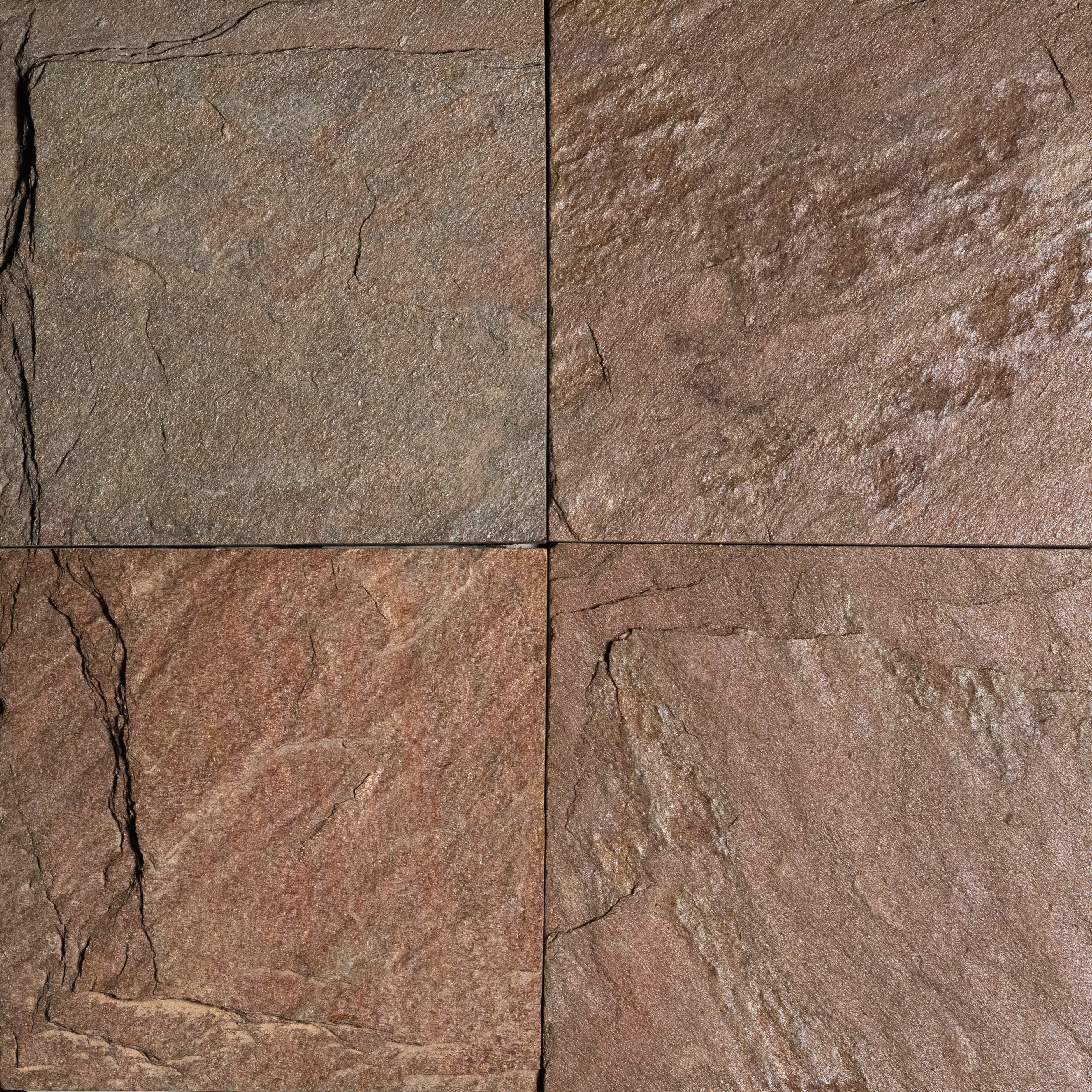 Copper Slate Tile Natural Cleft Face Back Stone Tile Shoppe