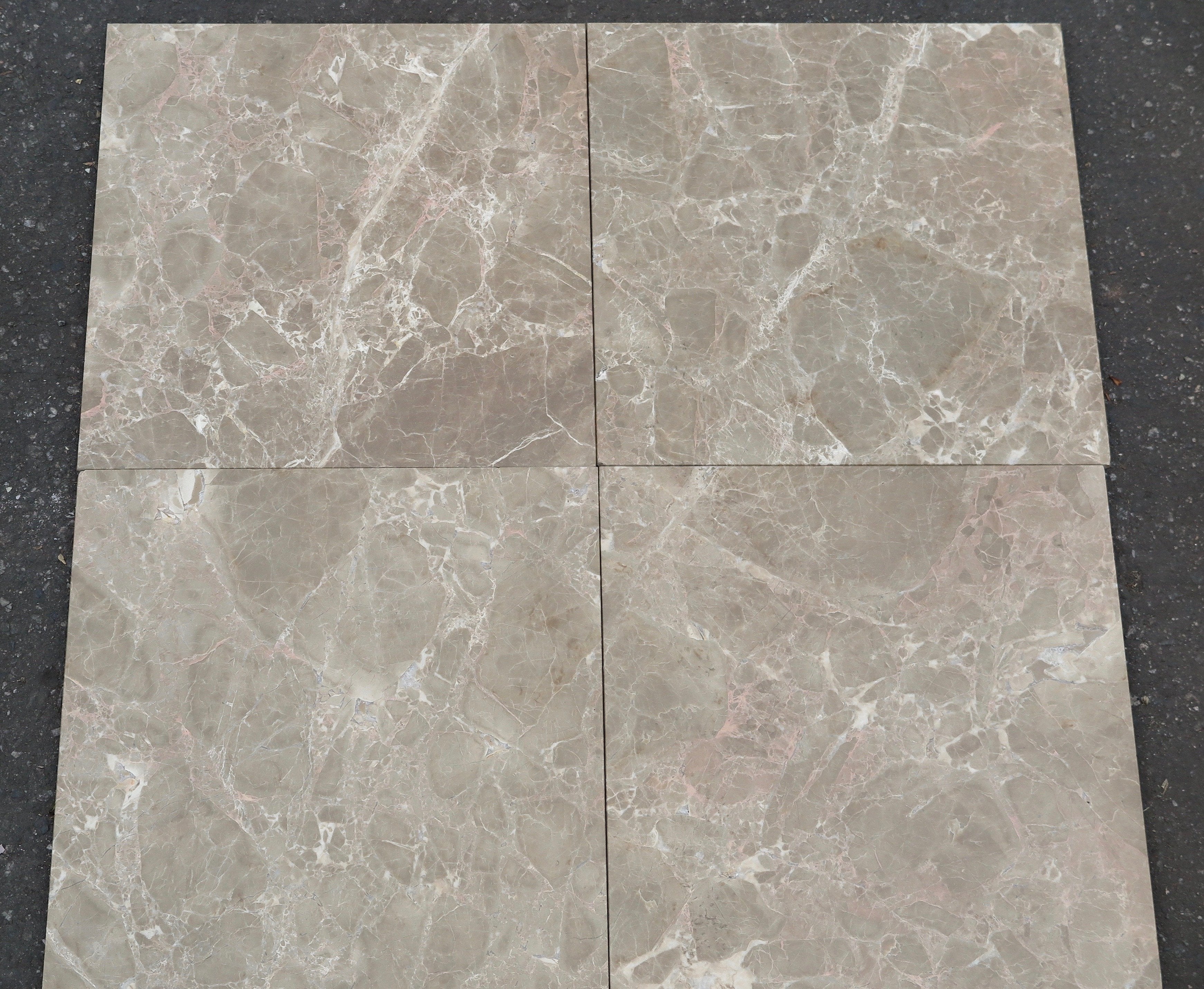 grey marble tiked