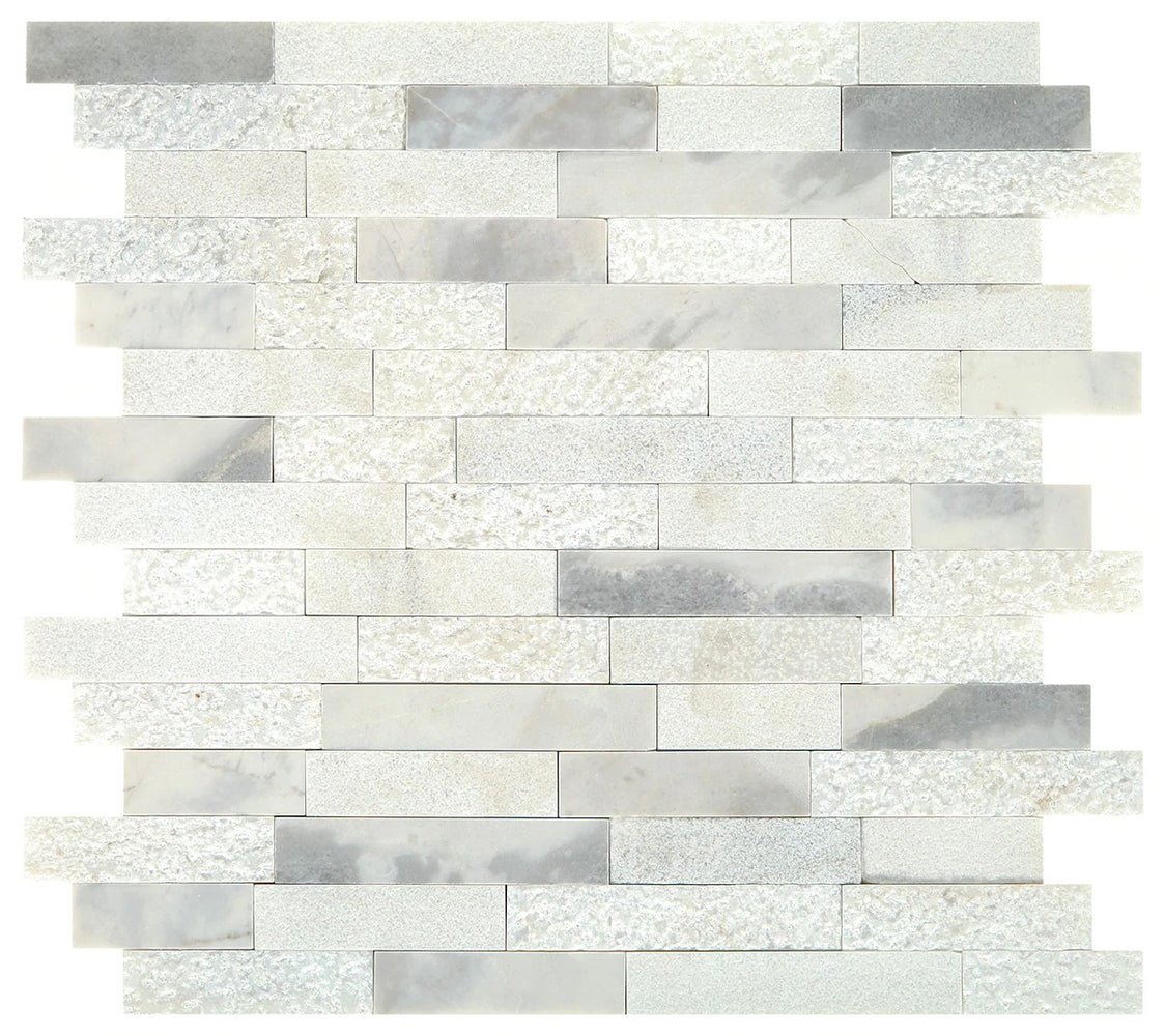 Daltile Minute Mosaix M048 Stormy Mist Mixed Marble Mosaic | Lowest ...