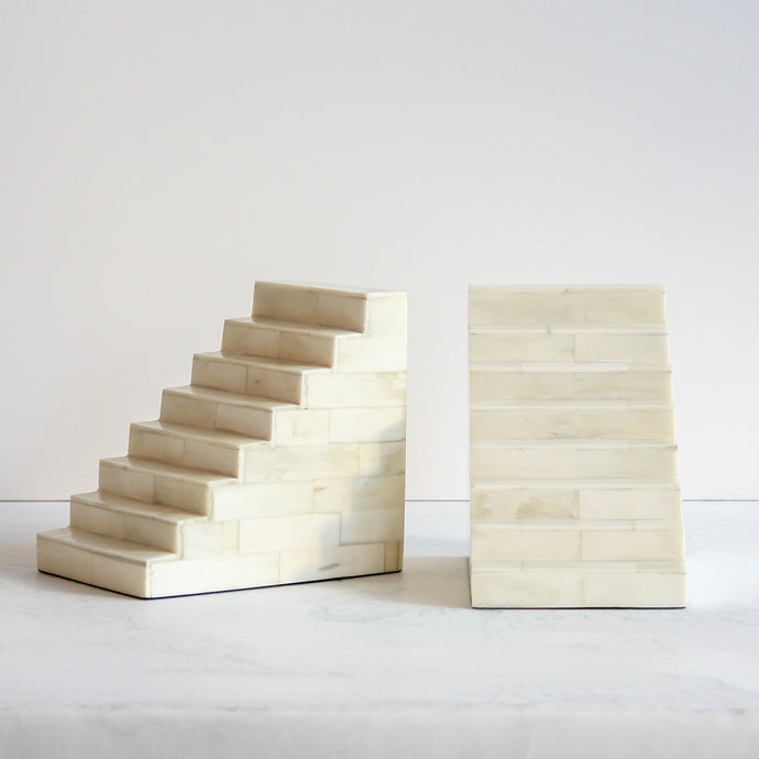 Frank Bone Staircase Bookends