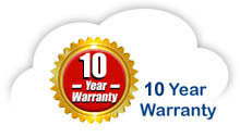 10 year warranty on contemporary bed