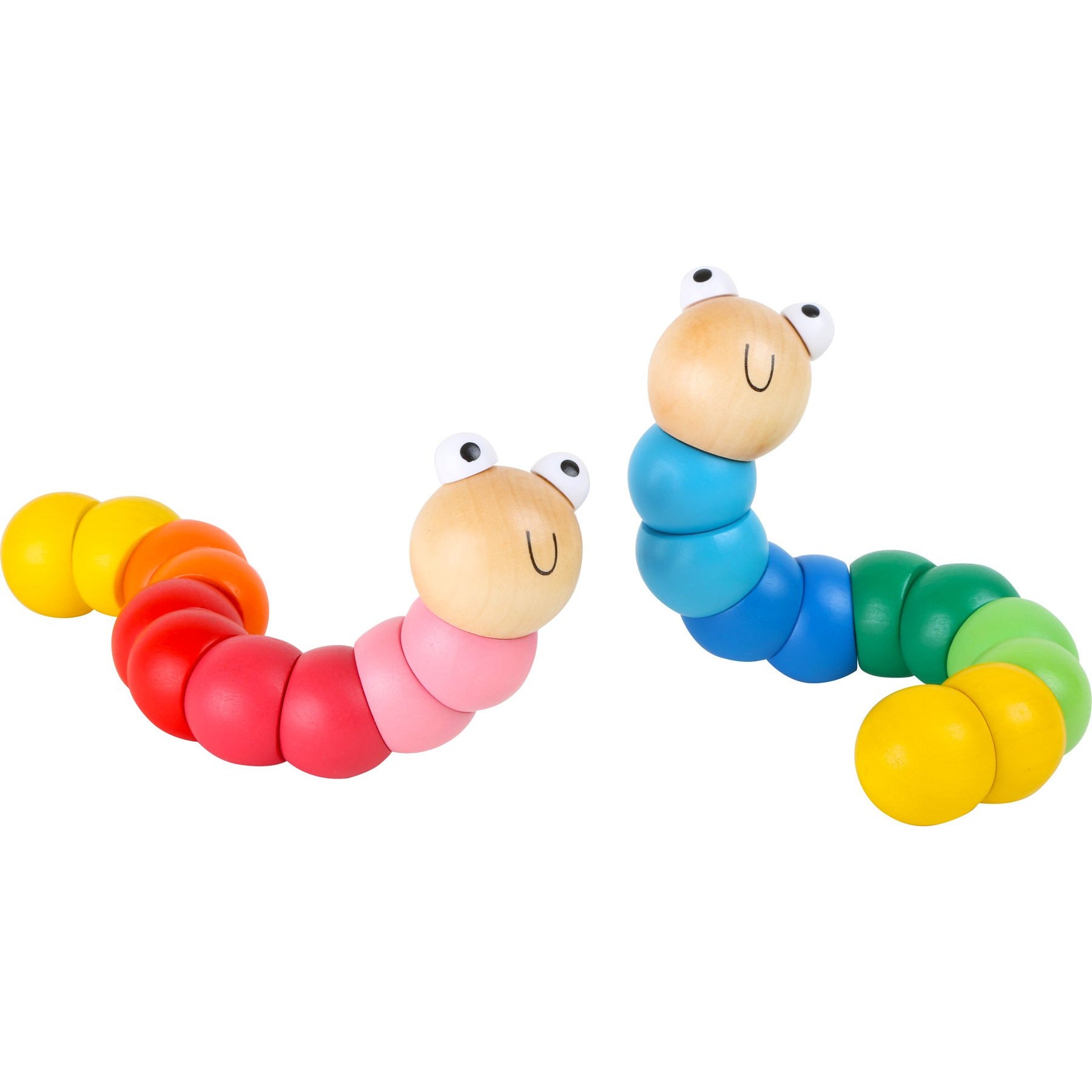 wooden caterpillar