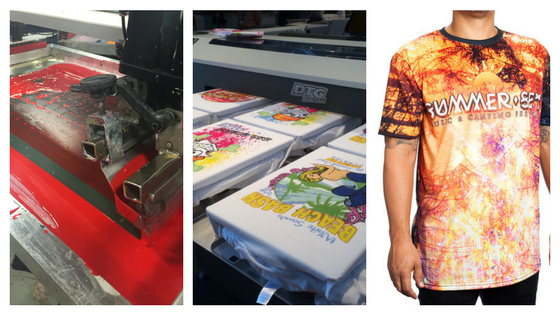 sublimation screen printing