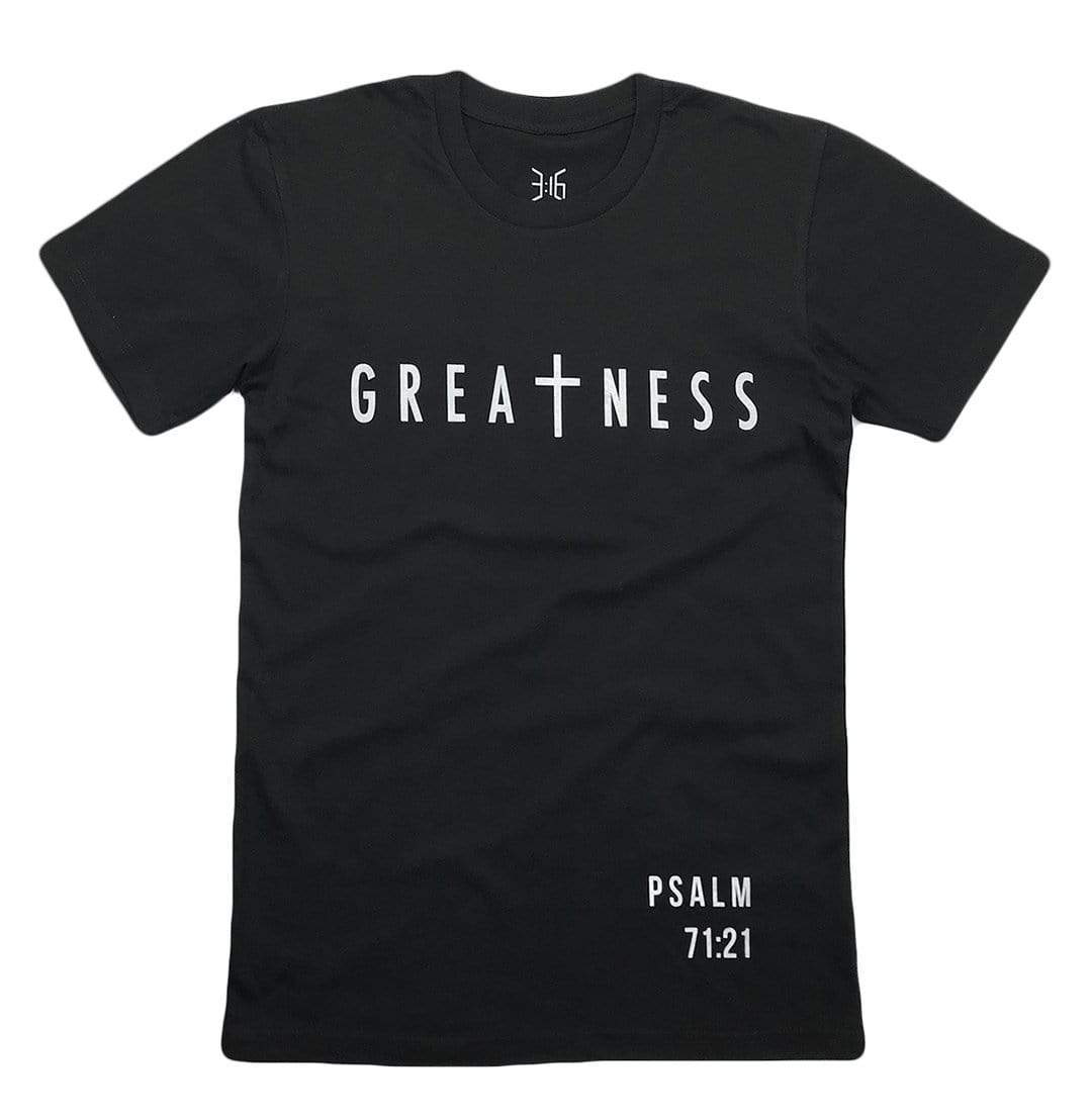 Greatness T-Shirt (Black) – 316collection