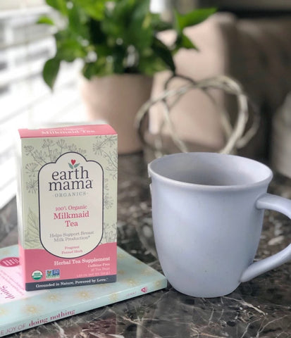 Support your lactation naturally with Earth Mama Milkmaid Tea for Lactation.
