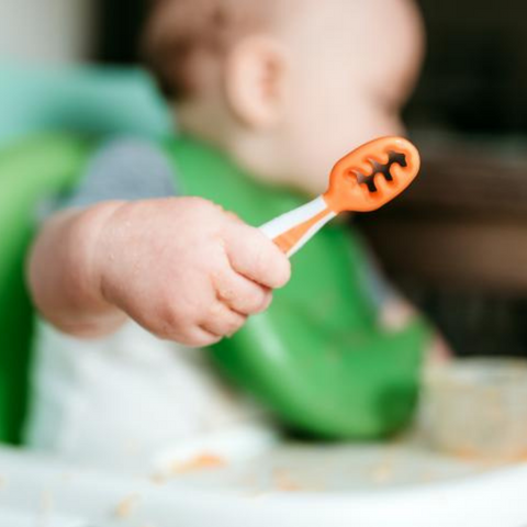 NumNum GOOtensils are the perfect way to teach your little one to feed themselves.