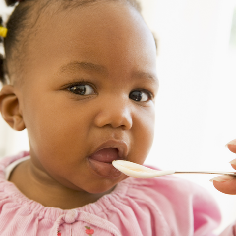 Signs your baby is ready to try new foods