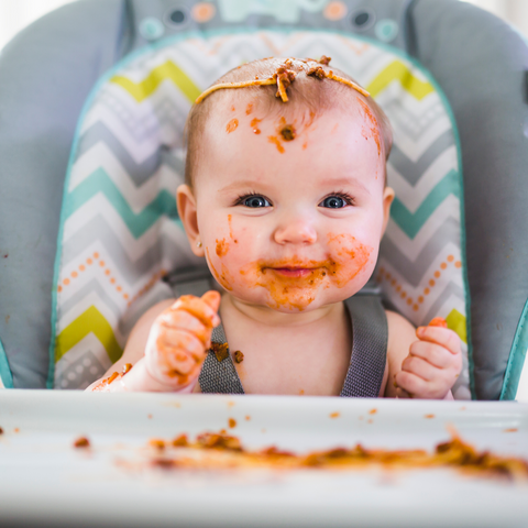 How to do baby led weaning from BeauGen on how to introduce new foods to your baby