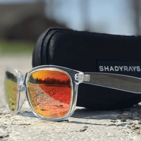 Don’t worry about losing a pair of sunglasses again with Shady Rays Sunglasses