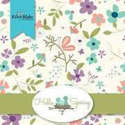 SALE Hello Spring Fat Quarter Bundle 21 Pieces Riley Blake Designs