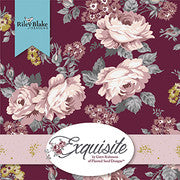 RILEY BLAKE - Exquisite by Gerri Robinson - Vines - Burgundy -  C10704-BURGUNDY 889333212713 Quilt Fabric