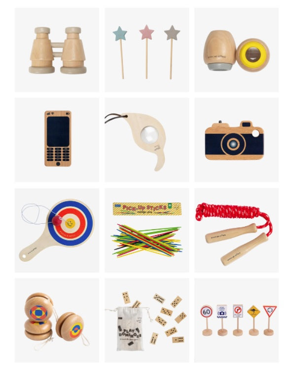 Make Me Iconic wooden toys