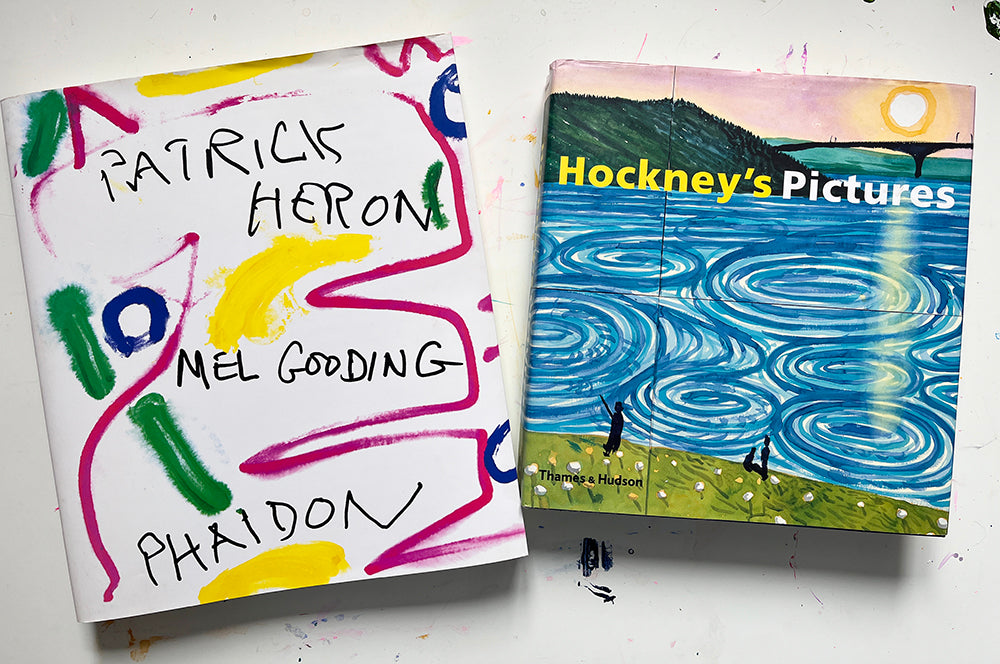 Two Books - Patrick Heron by Mel Gooding and David Hockney's 'Pictures'