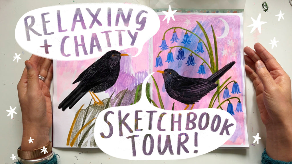 Lee Foster-Wilson Sketchbook Tour Video