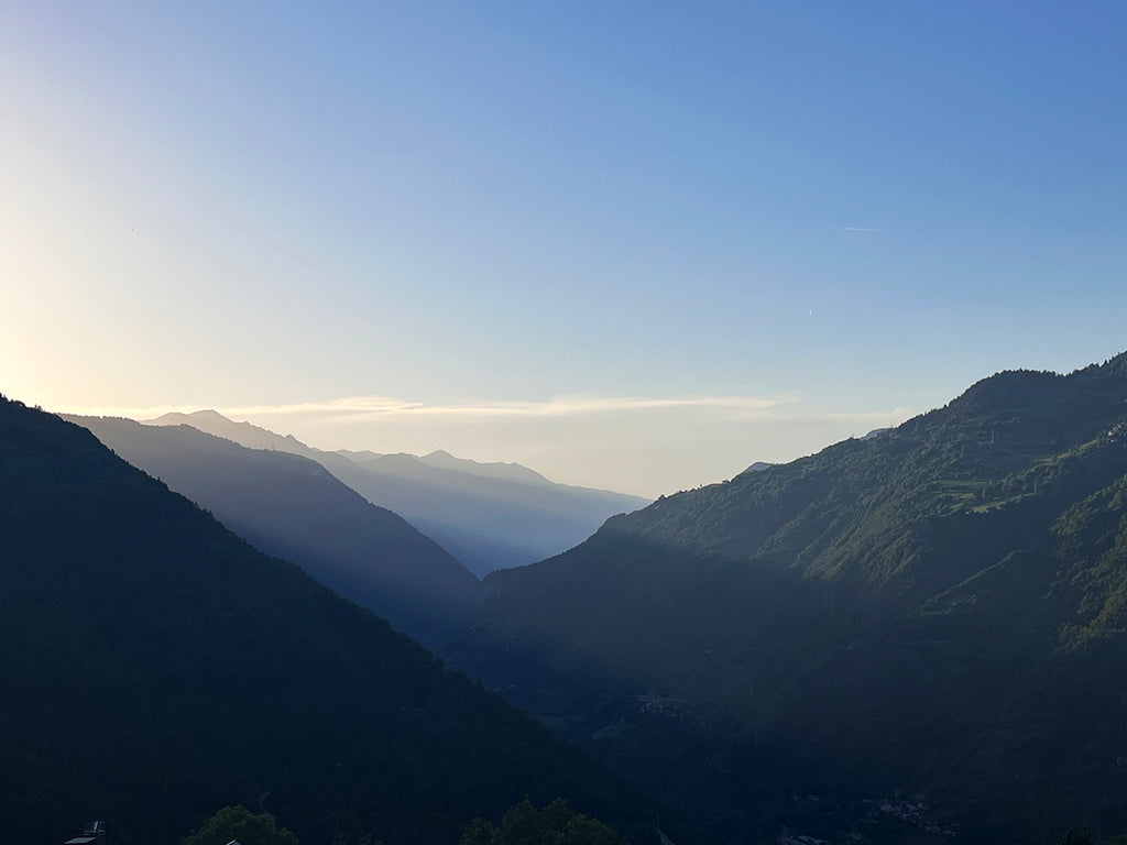 View from Our Chalet French Alps