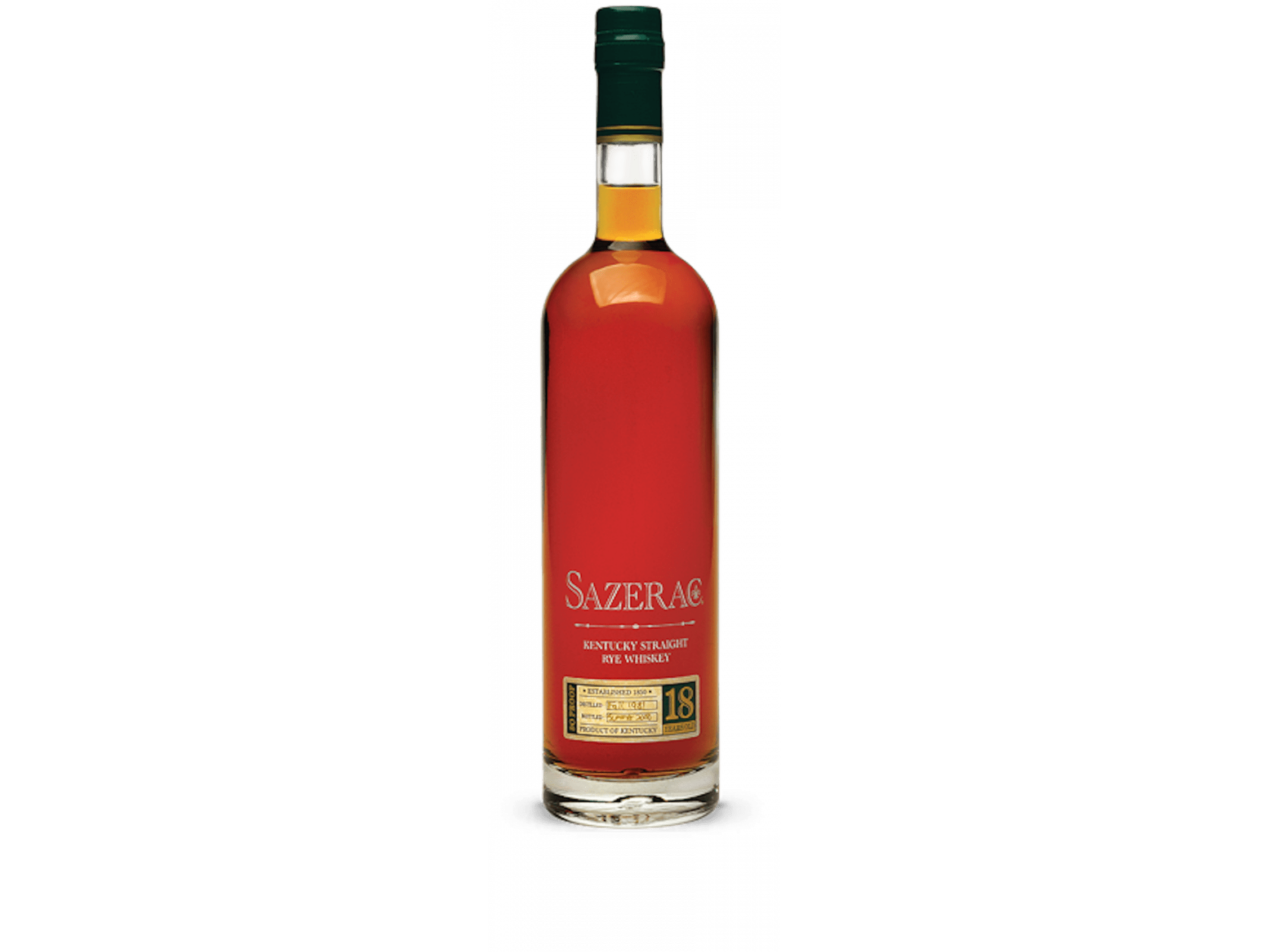 Sazerac Rye 18 Year Old 2018 750ml The Rare Whiskey Shop