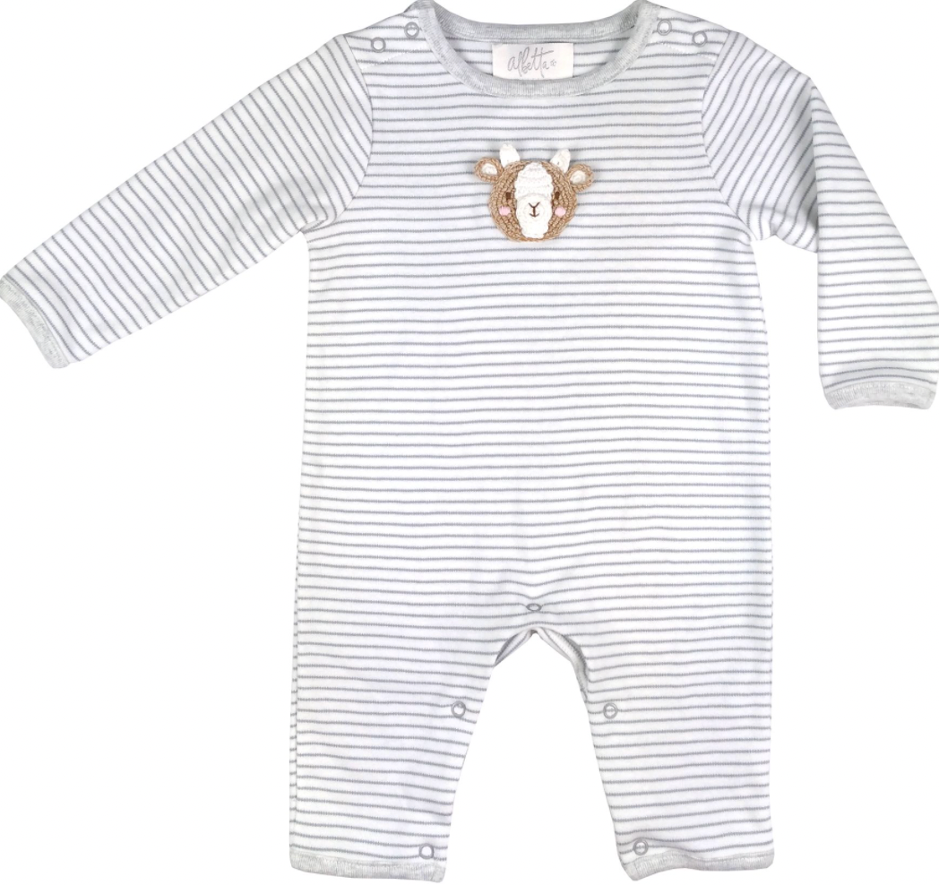 Albetta Crochet Goat Babygro