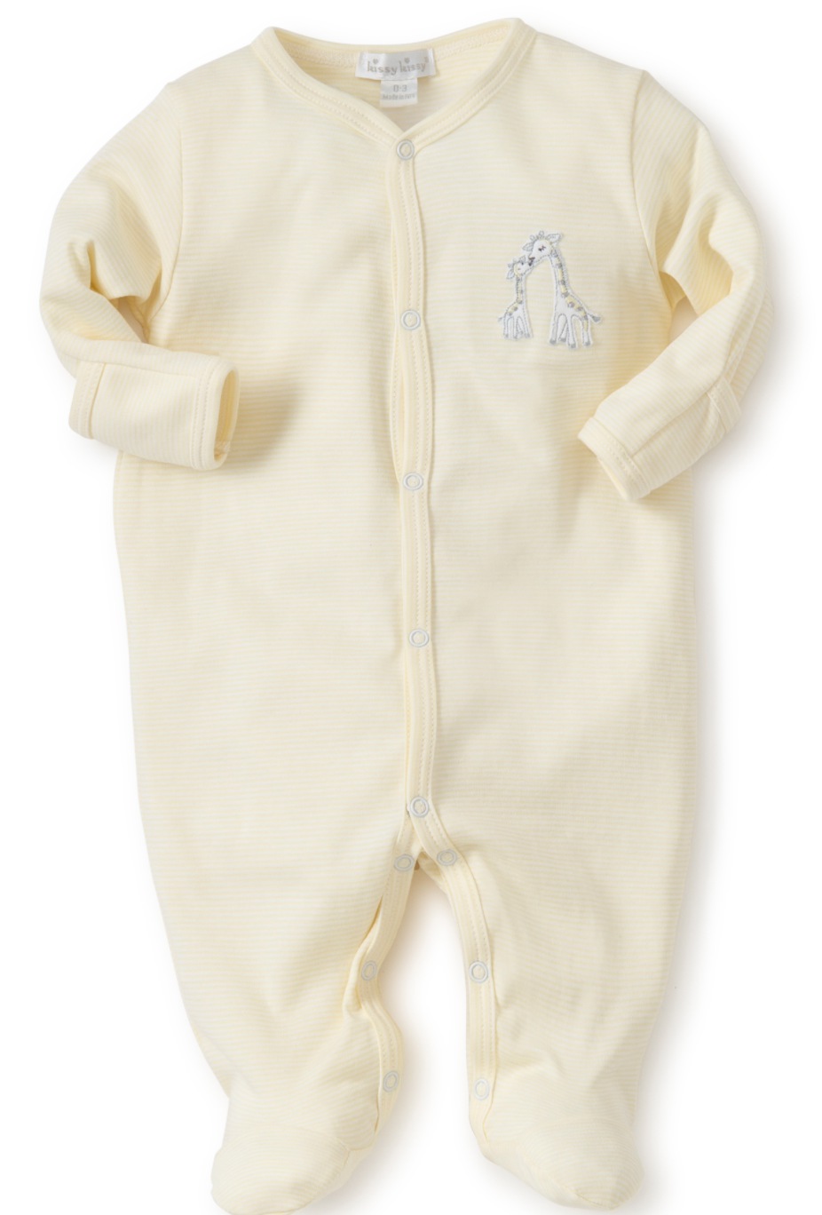 Kissy Kissy Snap Footie in Giraffe Generations