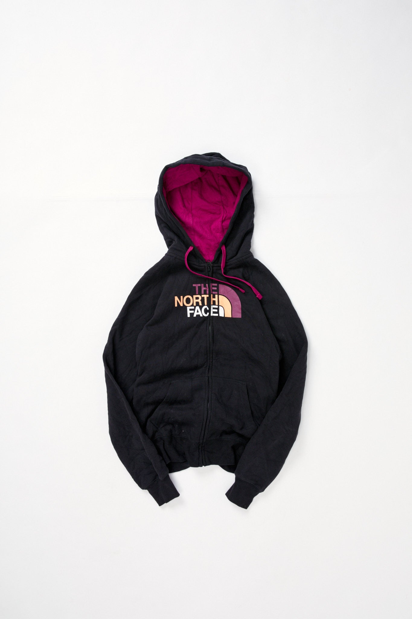 image of The North Face zip hoodie (S)