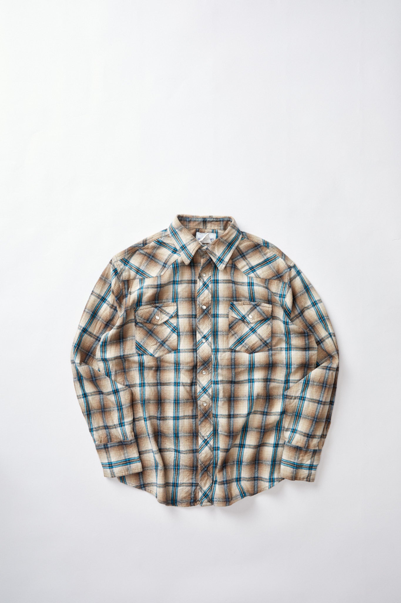 Wrangler Flannel Western Shirt (L) — Livid