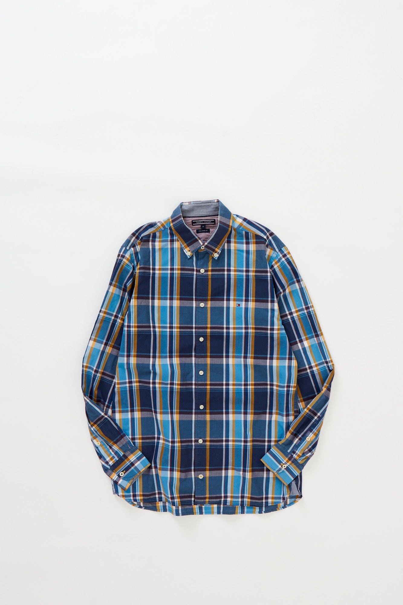 image of Tommy Hilfiger check shirt (M)