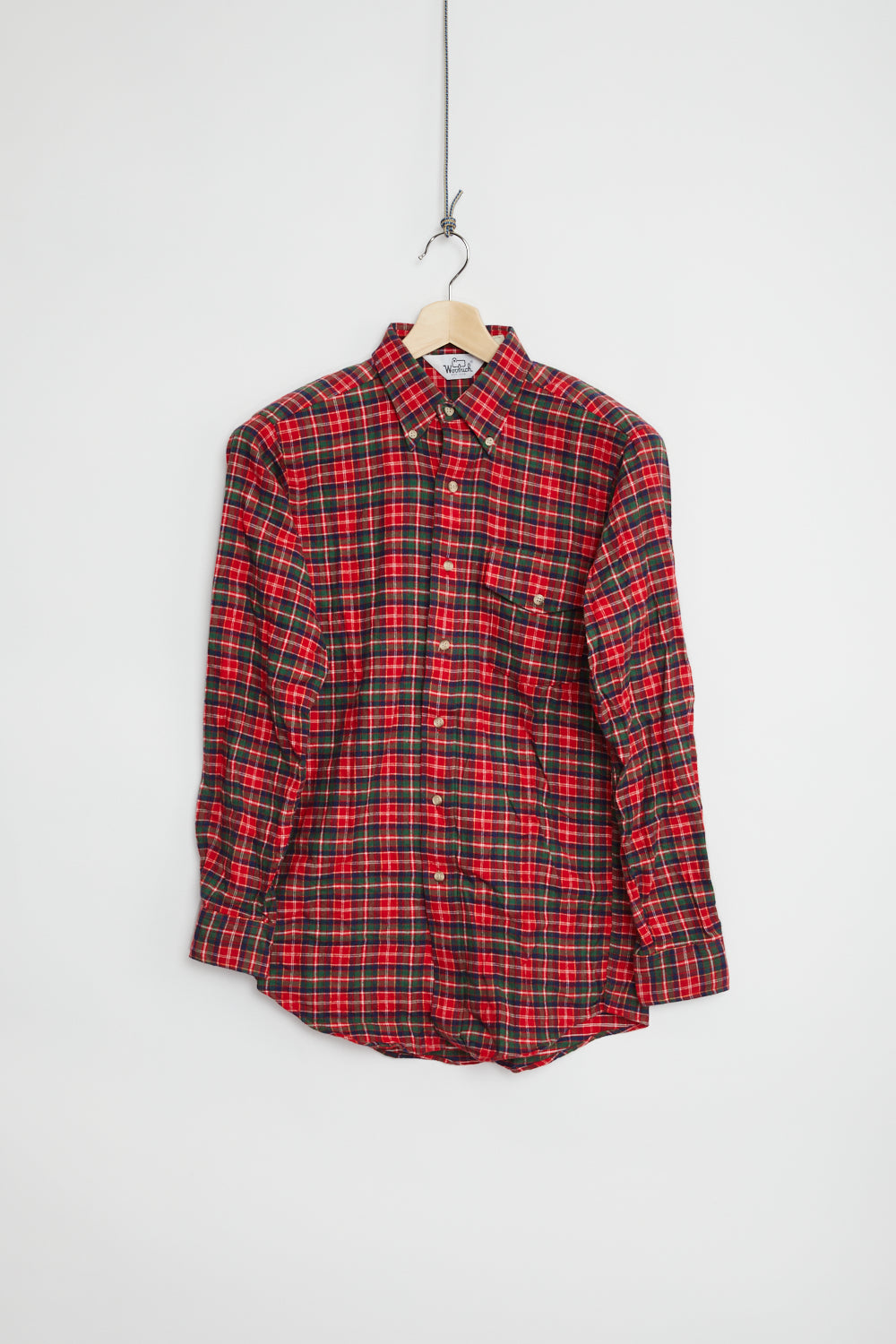 image of 60's Woolrich flannel shirt (S)