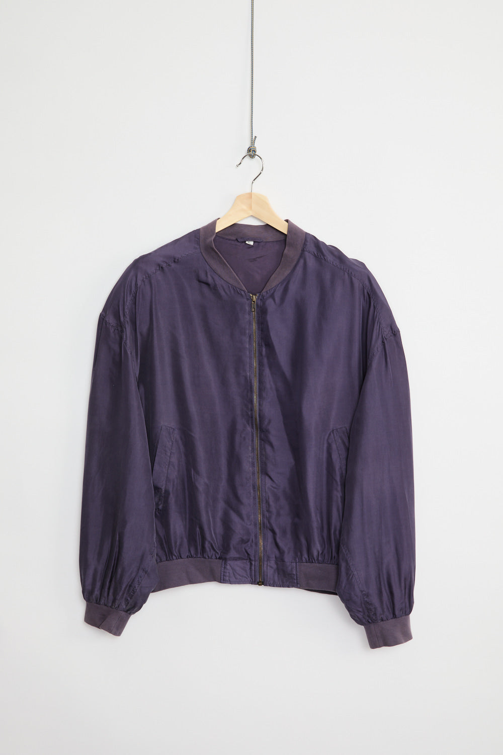 image of 80's Silk Bomber jacket (L)