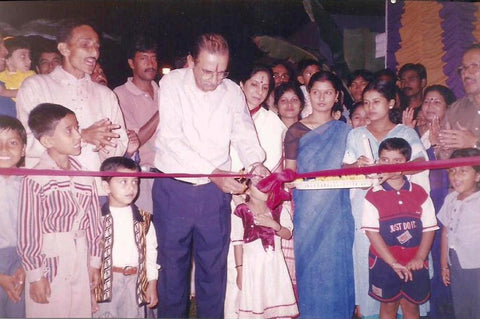 N K Puri, Goodricke, Inauguration of Durga Puja